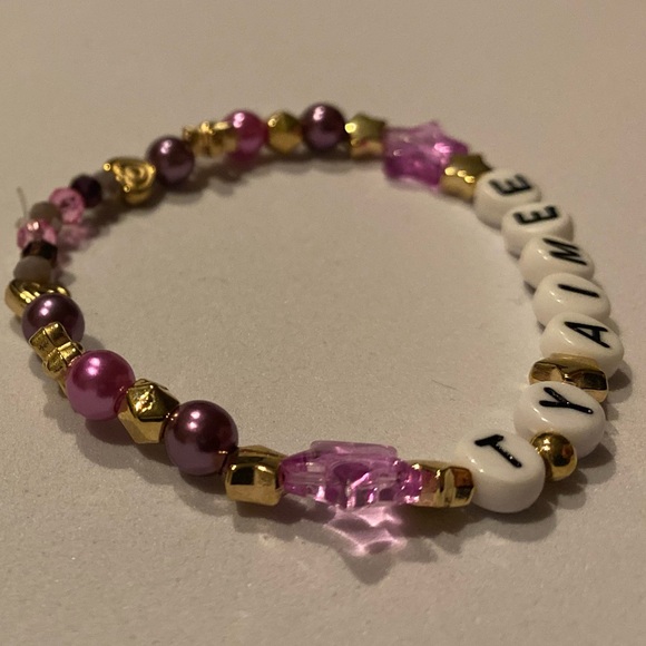 Thank You Aimee Taylor Swift Handmade Friendship Bracelet - Picture 4 of 5